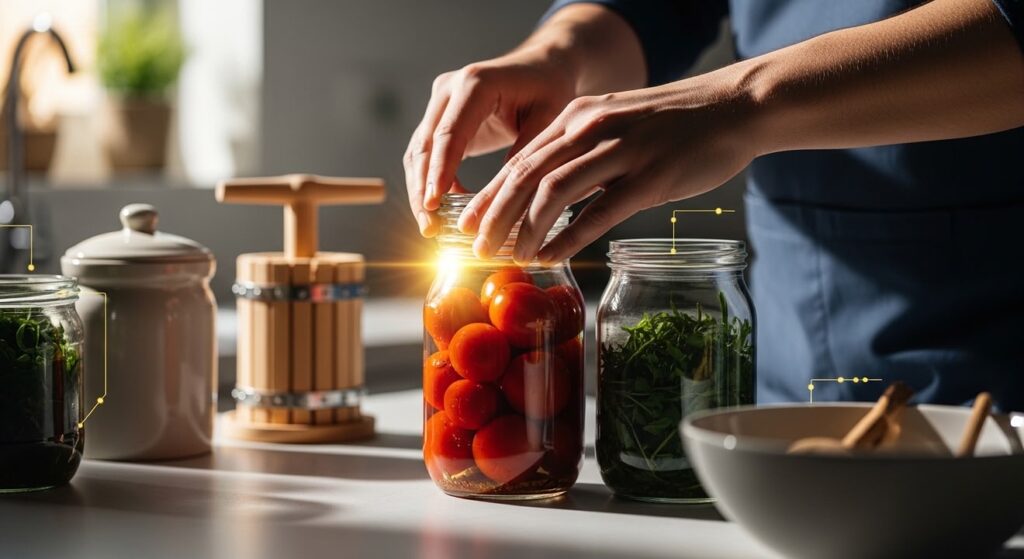 conservacion de alimentos como practica sostenible en hogar