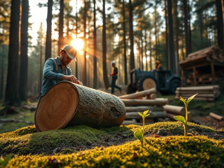 Madera, recurso renovable: estrategias sostenibles para su gestión